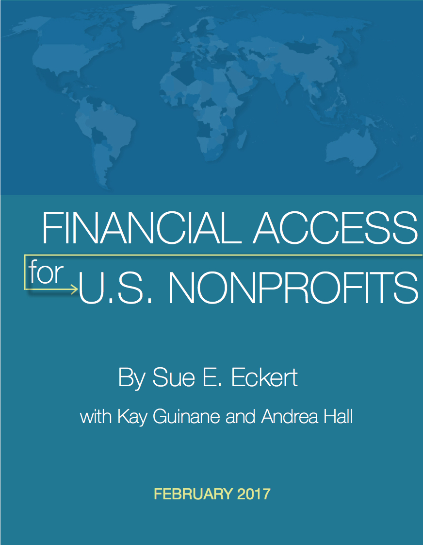 financial access for US nonprofits cover